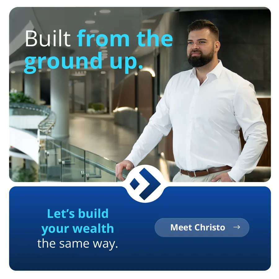 LinkedIn post: Christo, built from the ground up
